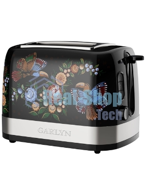 Тостер GARLYN Flower Grace TR-500 - черный
