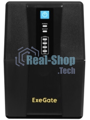 Источник бесперебойного питания ExeGate EX292774RUS SpecialPro UNB-800.LED.AVR.4C13.RJ.USB 800VA/480W, LED, AVR, 4*C13, RJ45/11, USB, металлический корпус, черный