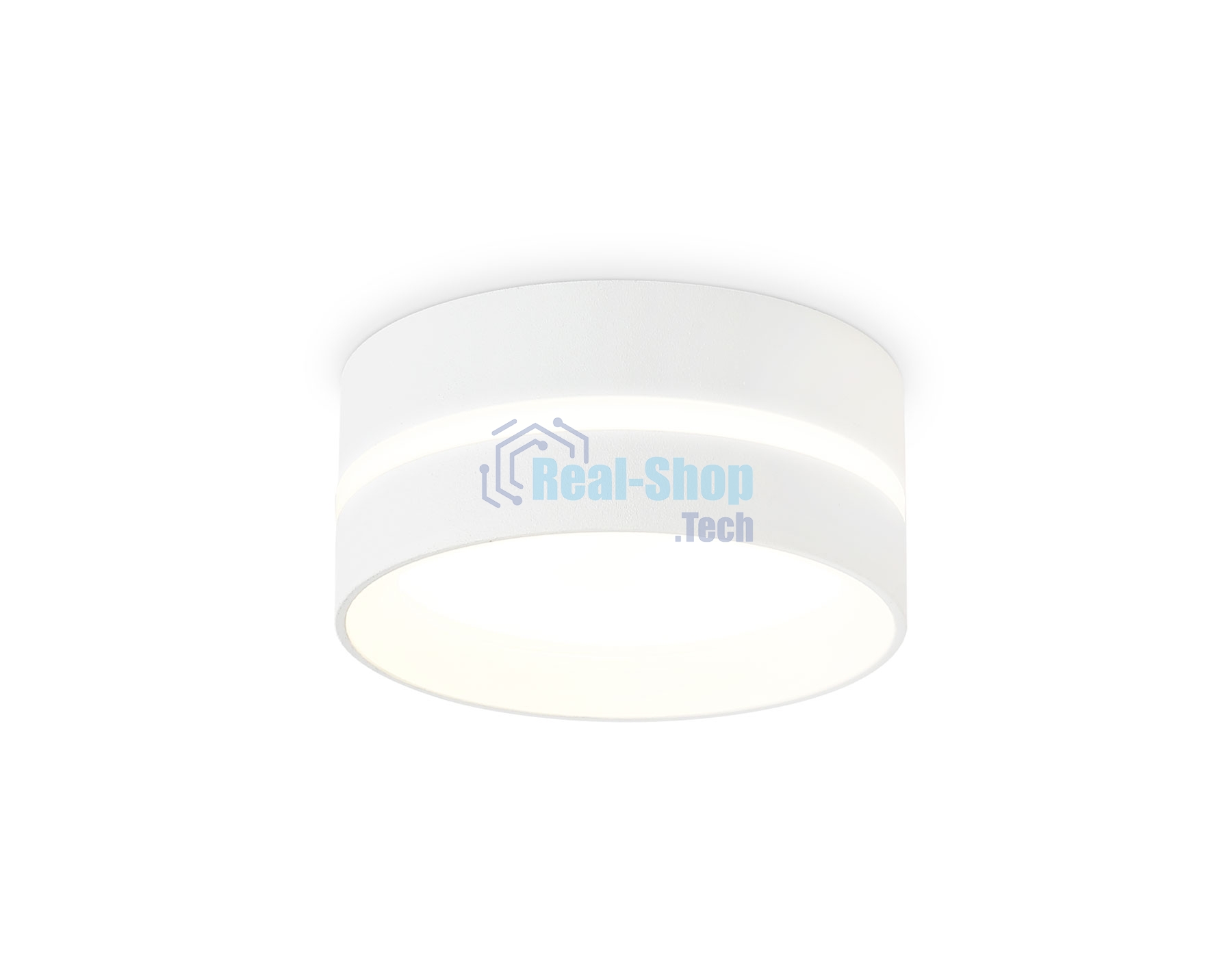 Светильник Ambrella light TN5388 SWH/FR белый песок/белый матовый GX53 IP44 D85*41