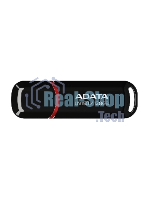 Флешка USB ADATA UV150 (AUV150-128G-RBK), 128Gb, USB 3.0, R/W 100/30, черный
