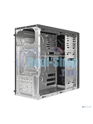 Компьютерный корпус Minitower ExeGate EX283241RUS MA-373X-UN350 Black, mATX (UN350, 120мм) 2*USB, Audio