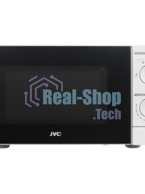 Микроволновая печь JVC JK-MW123M белый, 20 л, 700 Вт, переключатели - поворотный механизм