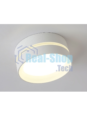 Светильник Ambrella light TN5388 SWH/FR белый песок/белый матовый GX53 IP44 D85*41