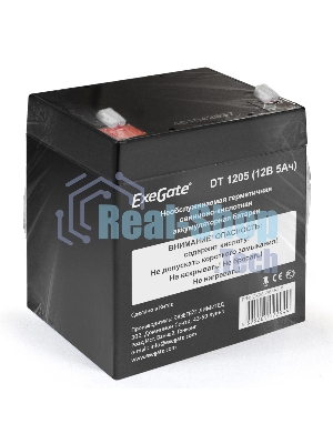 Батарея для ИБП ExeGate DT 1205 (12V 5Ah, клеммы F1)
