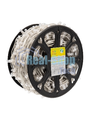 Гирлянда Neon-night LED Клип-лайт 12 V, прозрачный ПВХ, 150 мм, цвет диодов белый