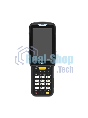 Терминал сбора данных M3 Mobile Android 10.0 GMS, WVGA, 802.11 a/b/g/n/ac, SE4770 2D Imager Scanner(Straight Shooter/0° Scan), Rear Camera, BT, GPS, NFC(HF), 4G/64G, 30-Key Alpha Numeric & Function, Extended Battery is included and Bullet Proof Film, Hand Strap are attached. Requires Cradle and Power Supply for charging. (sold se