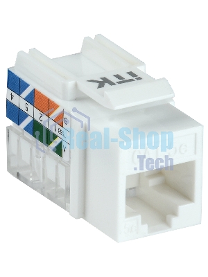 Модуль Keystone Jack кат. 5E UTP 110 IDC 90 град. CS1-1C5EU-11 ITK