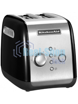 Тостер KitchenAid 5KMT221EOB черный, 1100 Вт, 2 слота
