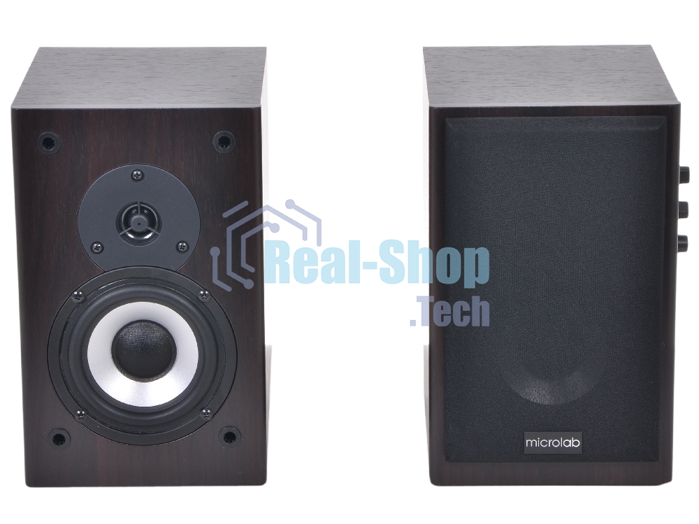 Колонки Microlab B-72 2.0 темное дерево 16Вт     