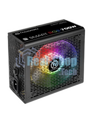 Блок питания Thermaltake Smart RGb (PS-SPR-0700NHSAWE-1), 700Вт, 80 PLUS, 120мм, черный
