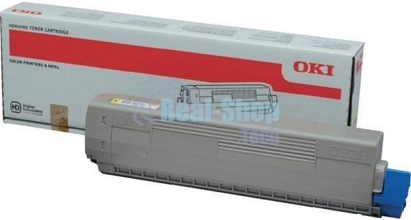 Картридж лазерный Oki C822 7.3К (yellow)