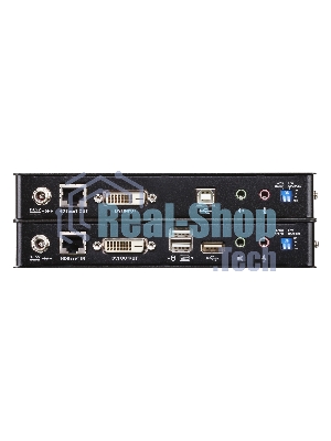 USB, DVI, КВМ-удлинитель HDBaseT 2.0 (1920 x 1200 100 м) DVI HDBase T2.0 KVM Extender