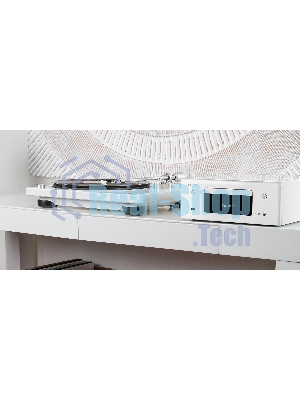 Проигрыватель винила Denon DP-400F, частично автоматический, белый