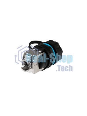 Индустриальный соединительный модуль Rexant, RJ-45(8P8C), FTP, CAT6, IP68