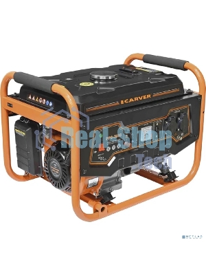Электрогенератор бензиновый Carver PPG-3600, 2.8 кВт, 67 дБ, 40 кг