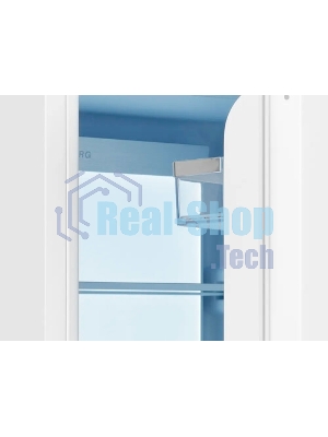 Встраиваемый холодильник Kuppersberg RBN 1760, High-Tech, объем 237 л, скользящий фасад, электронное управление, No Frost, антибактериальный пластик, звуковой сигнал при открытой дверце, перенавешиваемые двери, LED освещение, уровень шума 41 дБ, энергоэффективность А+, белый