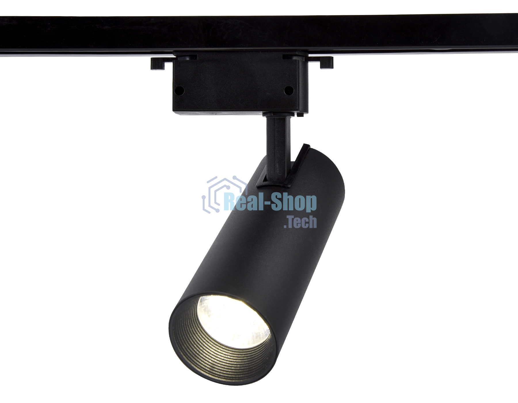 Трековый однофазный светодиодный светильник Ambrella light GL5860 BK черный LED 30W 4200K 24°