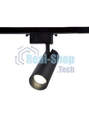 Трековый однофазный светодиодный светильник Ambrella light GL5860 BK черный LED 30W 4200K 24°