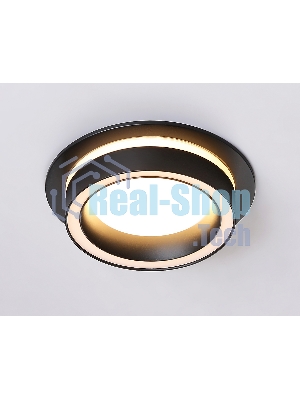 Светильник Ambrella light TN5241 BK черный GX53 D110*42