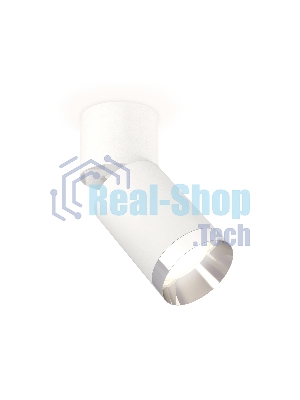 Комплект накладного поворотного светильника Ambrella light XM6312042 SWH/WH/PSL белый песок/белый/серебро полированное MR16 GU5.3 (A2220, C6312, N6132)