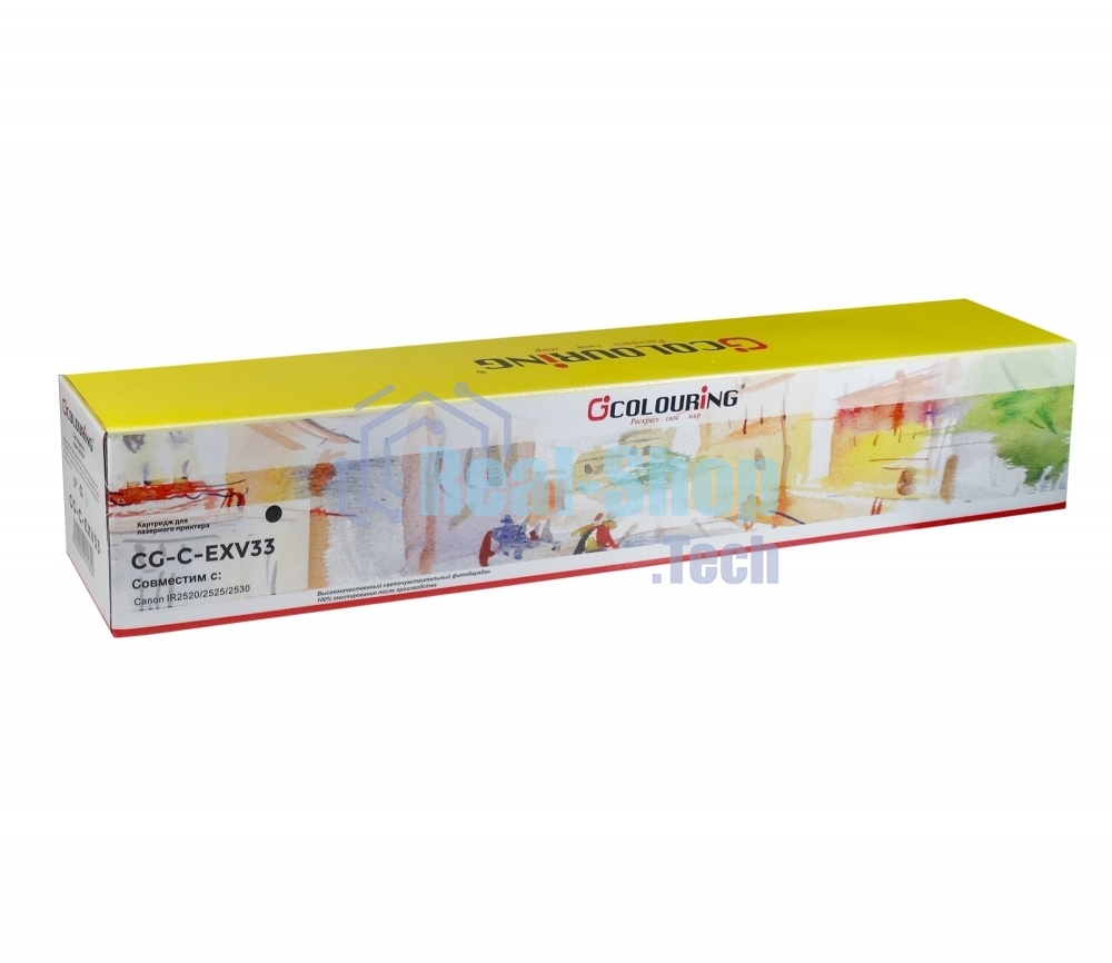 Картридж лазерный Colouring CG-C-EXV33 (2785B002) черный (14300 копий) для принтеров Canon IR2520/2525/2530