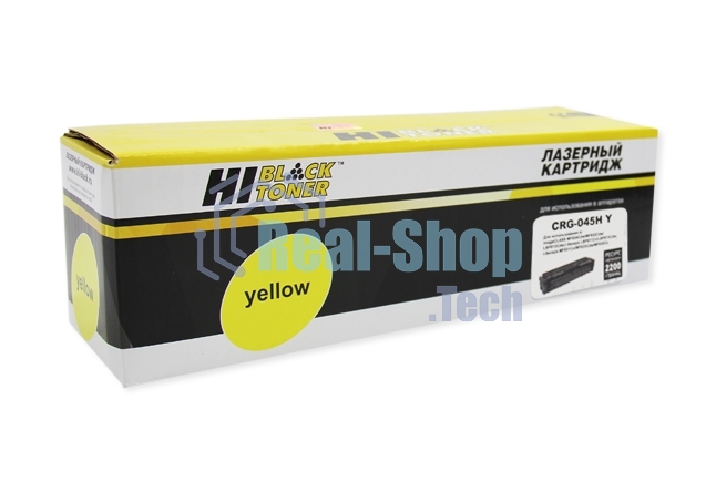 Картридж Hi-Black (HB-CRG-045H Y) для Canon LBP-611/613/MF631/633/635, Y, 2,2K