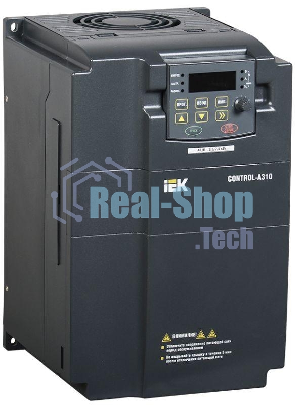 Преобразователь частоты CONTROL-A310 380В 3ф 7.5-11кВт 17-25А IEK CNT-A310D33V075-11TEZ