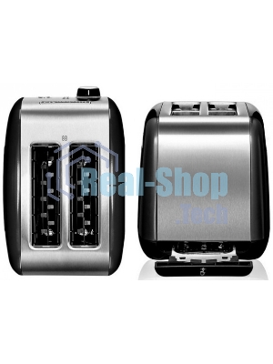 Тостер KitchenAid 5KMT221EOB черный, 1100 Вт, 2 слота