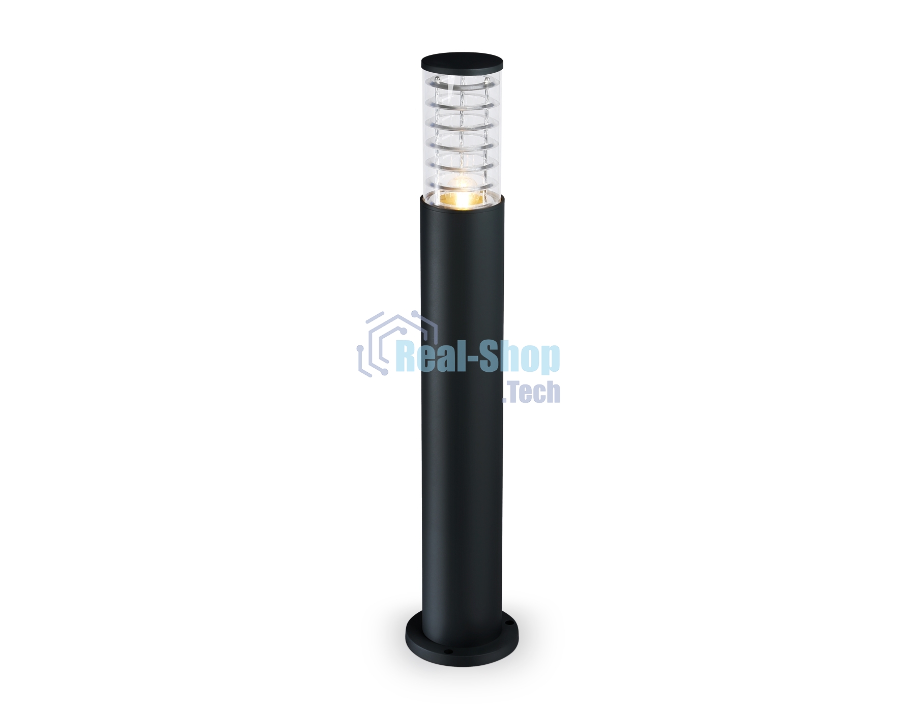 Светильник Ambrella light ST2536 BK/CL черный/прозрачный IP54 E27 max 40W D108*800