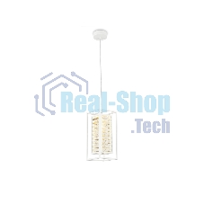 Светильник Ambrella light TR5042 WH/CL белый/прозрачный E14/1 max 40W 180*180*760