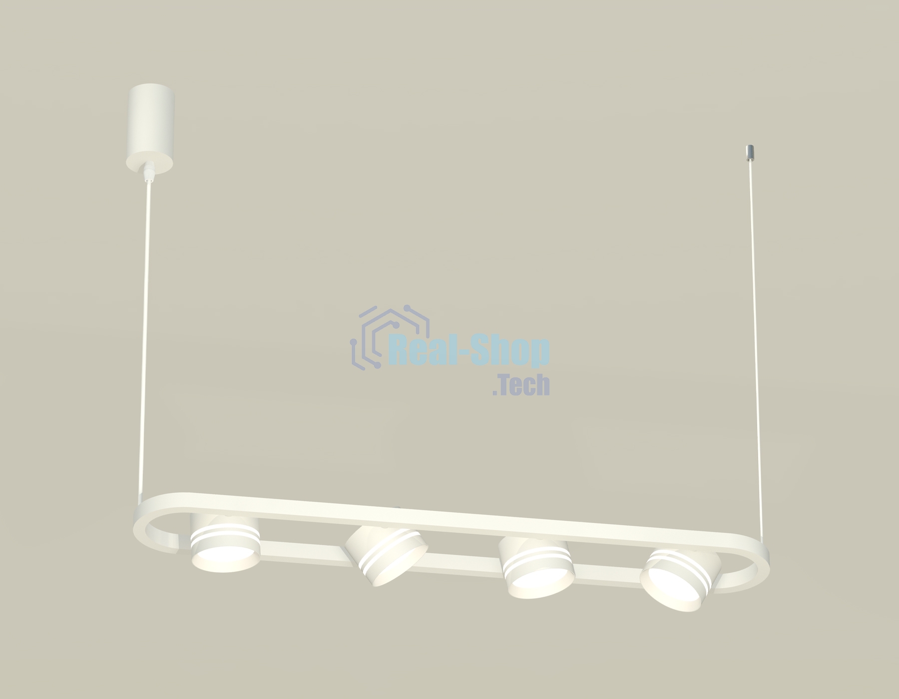Светильник Ambrella light XB9163153/4 SWH/FR белый песок/белый матовый GX53 (C9163, N8477)
