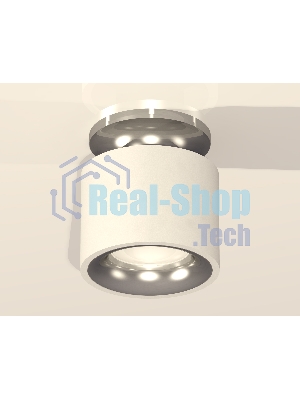 Светильник Ambrella Light XS7510081 SWH/PSL белый песок/серебро полированное MR16 GU5.3 (N7927, C7510, N7012)