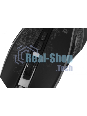 Мышь проводная Defender Venom GM-640L черный, 3200 dpi, USB, кнопки - 8