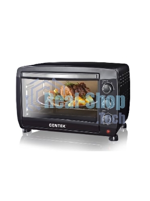 Мини-печь Centek CT-1532-46 (черн) 46л 2000 Вт,, таймер 90 мин, 4 режима, max 320°