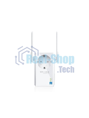 Сетевой адаптер TP-Link SOHO TL-WA860RE 300Mbps Wireless N Wall Plugged Range Extender with AC Passthrough, QCA(Atheros), 2T2R, 2.4GHz, 802.11b/g/n, 1 10/100Mbps LAN port, Range Extender button, Range Extender mode, suppo поставляется без кабеля RJ-45