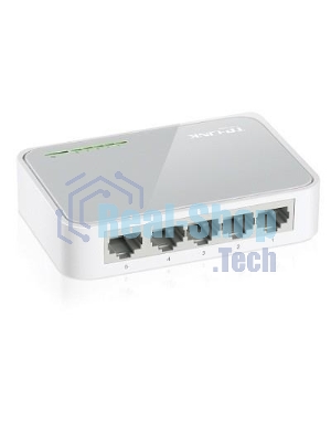 Коммутатор TP-Link SOHO TL-SF1005D Коммутатор 5-port 10/100M mini Desktop Switch, 5 10/100M RJ45 ports, Plastic case