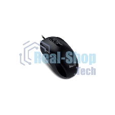 Мышь проводная Genius DX-110 черный, 1000 dpi, USB, кнопки - 3