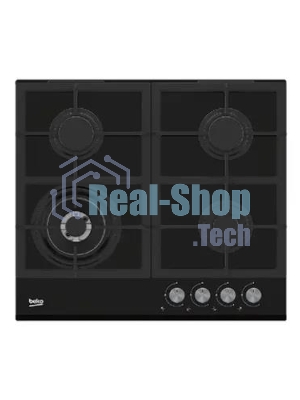 Газовая варочная панель Beko HILW 64235 S, черный