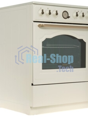 Плита электрическая Gorenje GECS6B70CLI бежевая, конфорок 4 электрических, духовка 71 л, 60 см x 85 см x 60 см