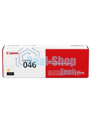 Картридж лазерный Canon 046Y желтый для i-SENSYS MF732/734/735, LBP653/654 2300 страниц