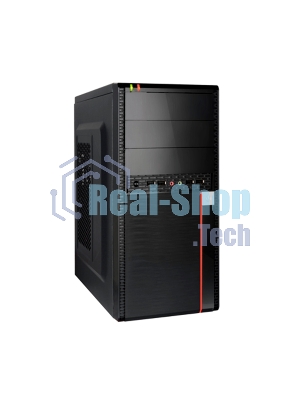 Компьютерный корпус ExeGate EX284038RUS Minitower BA-204U Black, mATX, (AA500, 80мм), 2хUSB+2хUSB 3.0, Audio