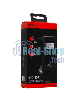 Алкотестер Ritmix RAT-600 черный