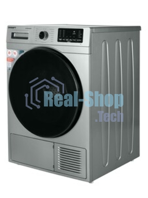 Сушильная машина Kraft KF-DM1002HPG серый, 10 кг, сушка - тепловой насос, программ - 15, 60 x 84 x 62 см