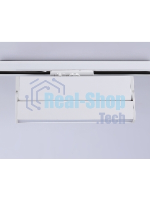 Трековый однофазный светодиодный светильник Ambrella light GL6806 WH белый LED 12W 4200K 230*22*87