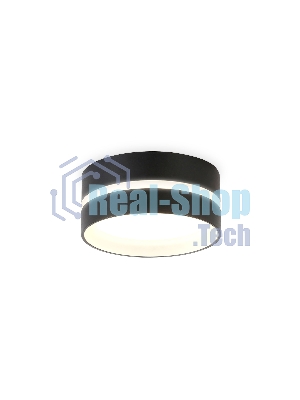 Светильник Ambrella light TN5389 SBK/FR черный песок/белый матовый GX53 IP44 D85*41