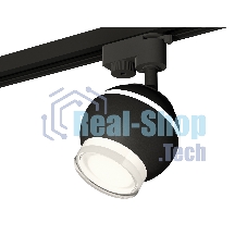 Светильник Ambrella light XT1102070 SBK/FR/CL черный песок/белый матовый/прозрачный GU5.3 LED 3W 4200K (A2521, C1102, N7160)