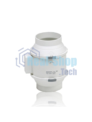 Вытяжной канальный вентилятор SOLER&PALAU TD-350\125 360м3/ч. 30 Вт. 33 дБ (А)