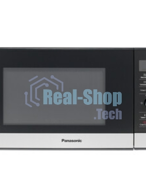 Микроволновая печь Panasonic NN-SD38HSZPE черный/серебристый, 23 л, 1000 Вт, переключатели - сенсор, поворотный механизм