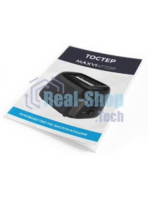Тостер Maxvi KT723P черный
