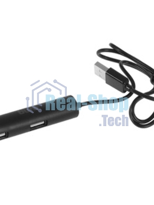 USB-концентратор Buro BU-HUB4-0.5R-U2.0, USB 2.0, USB 4 порта, USB